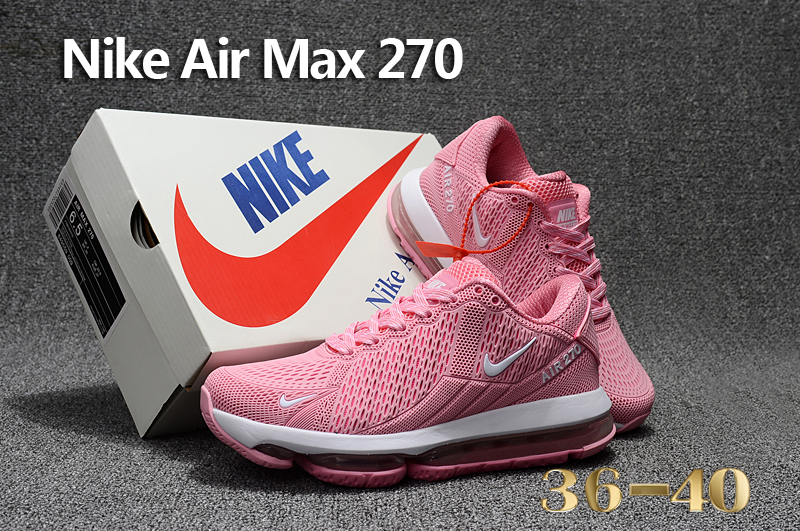 Nike Air Max Flair Pink White Running Shoes For Women